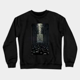 Bar Code Crewneck Sweatshirt